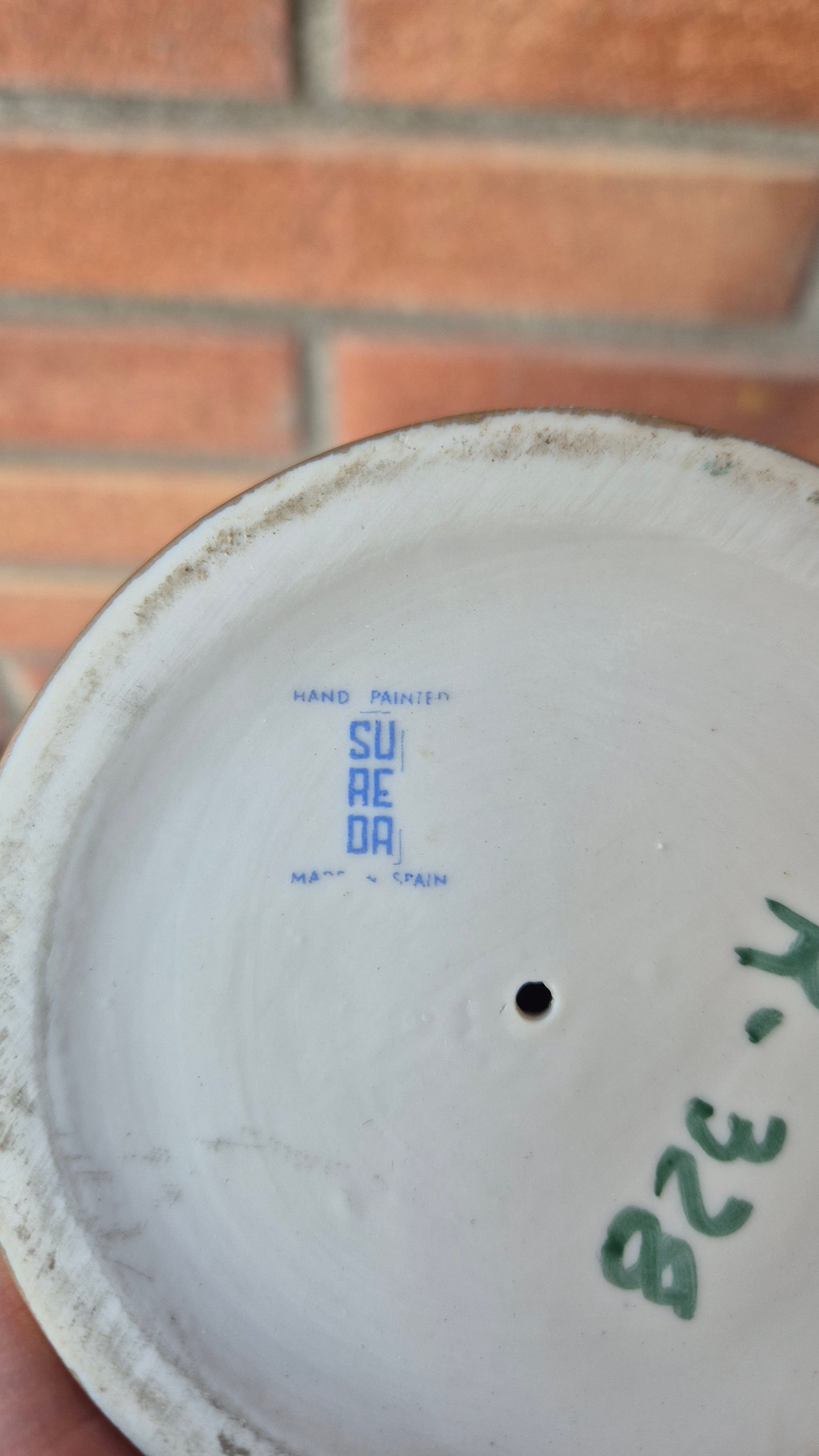 Figura de cerámica General Franco