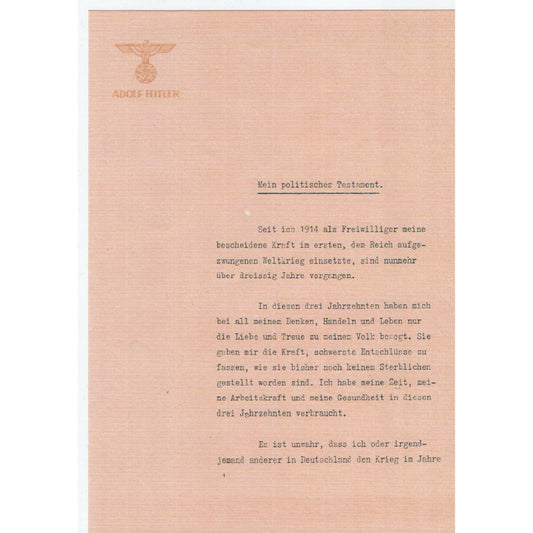 Documento Militar, Alemania / WWII
