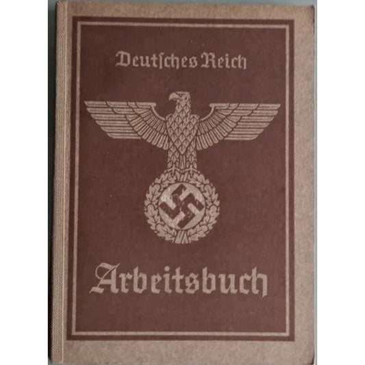 Arbeitsbuch Original — Libro de Trabajo Alemán, WWII