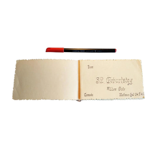 Carta de Prisionero Alemán — Campo POW Canadá 1945, WWII (Original)