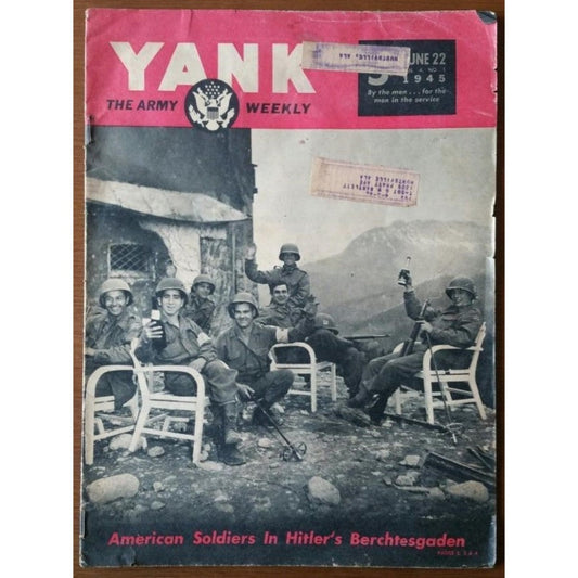 Revista Militar YANK — The Army Weekly, US Army WWII (Original)