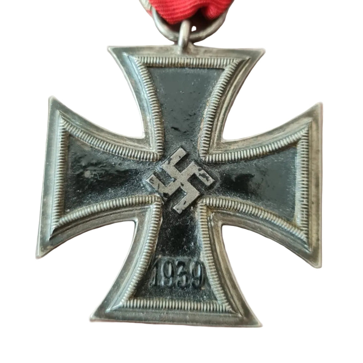 Cruz de Hierro Alemana de 1ª Clase — Alemania WWII (Original, J.J. Stahl)